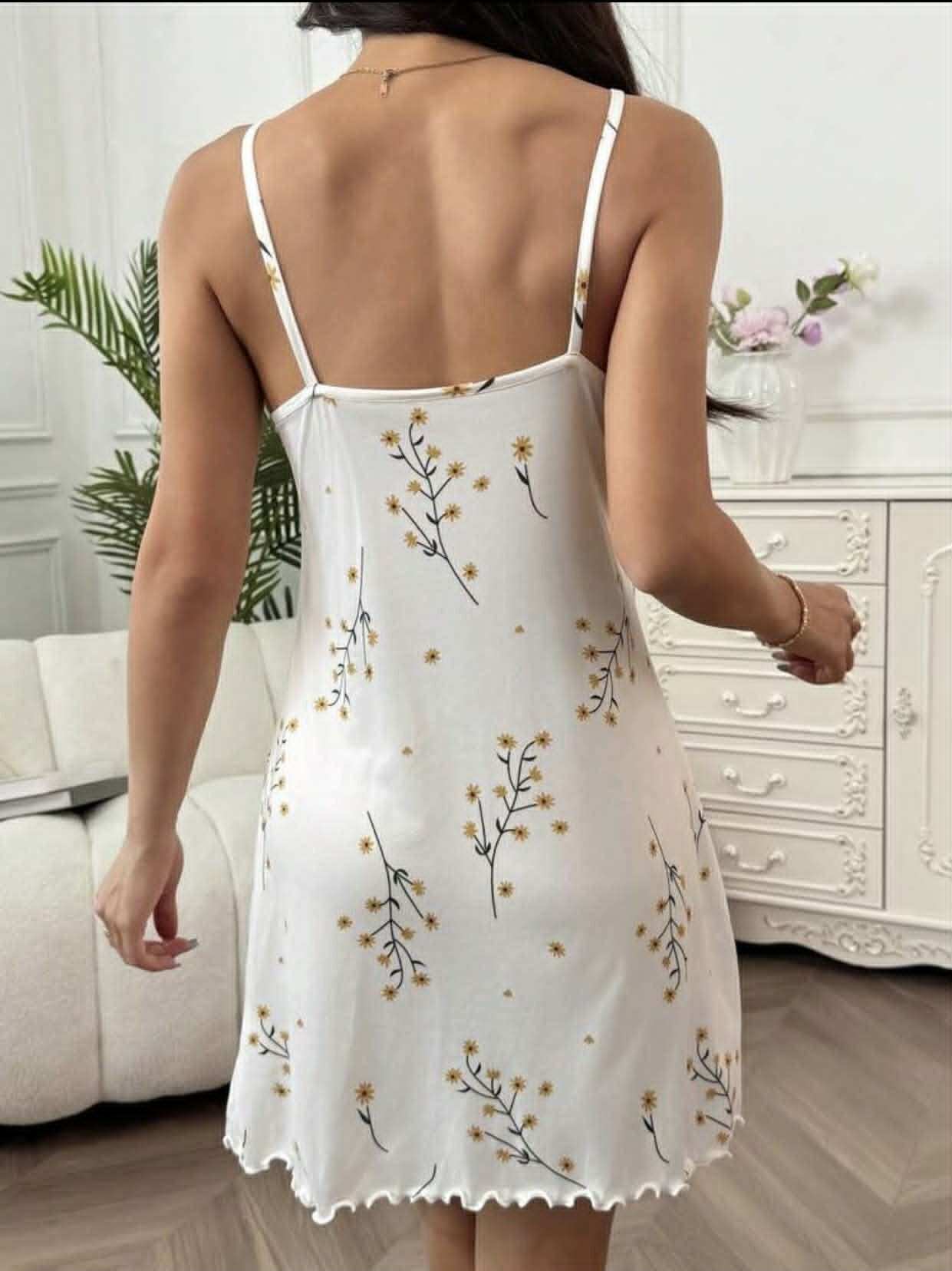 Vestido Floral Marfil imagen 3